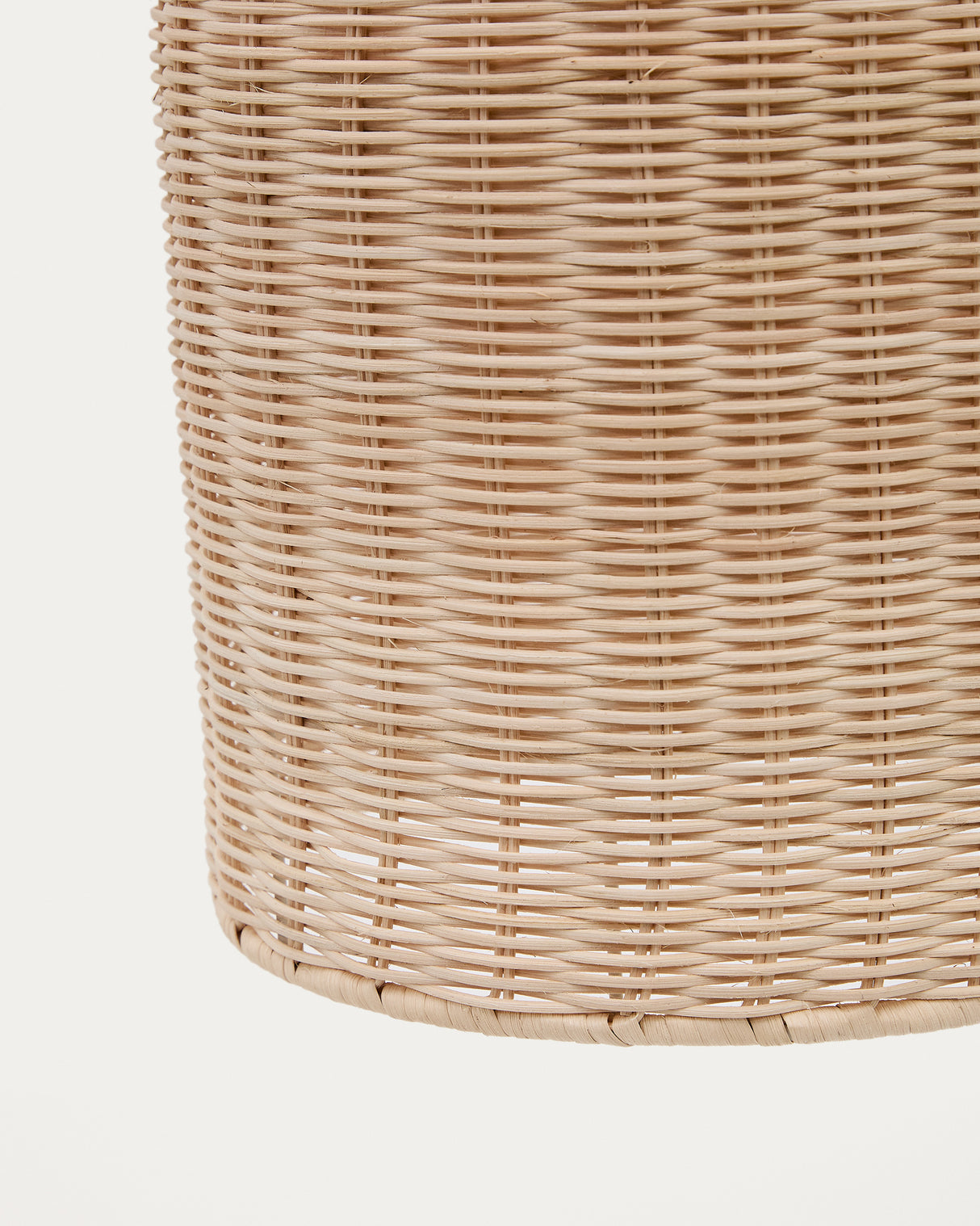 Lampenschirm für Deckenleuchte Druciana aus Rattan mit natürlichem Finish Ø 25 cm - ZEN ZONE Furniture
