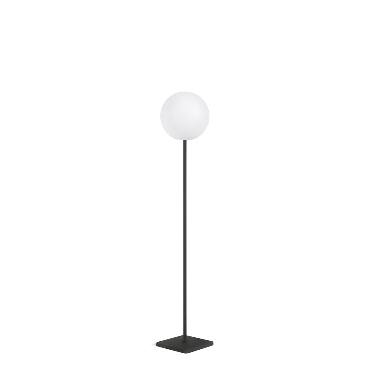 Outdoor Solar-Stehlampe Dinesh Stahl in Schwarz 120 cm - ZEN ZONE Furniture