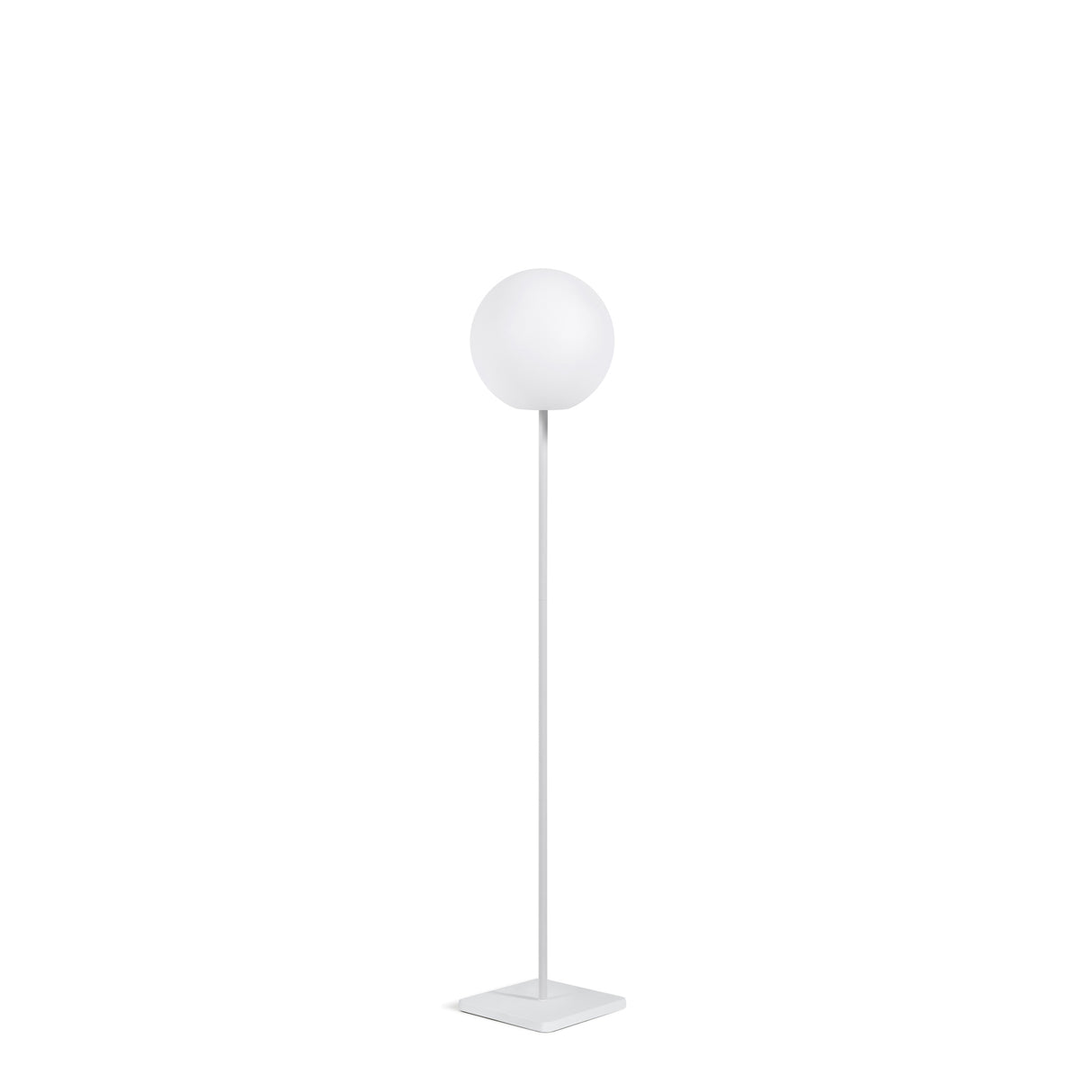 Outdoor Solar-Stehlampe Dinesh Stahl in Grau 120 cm - ZEN ZONE Furniture