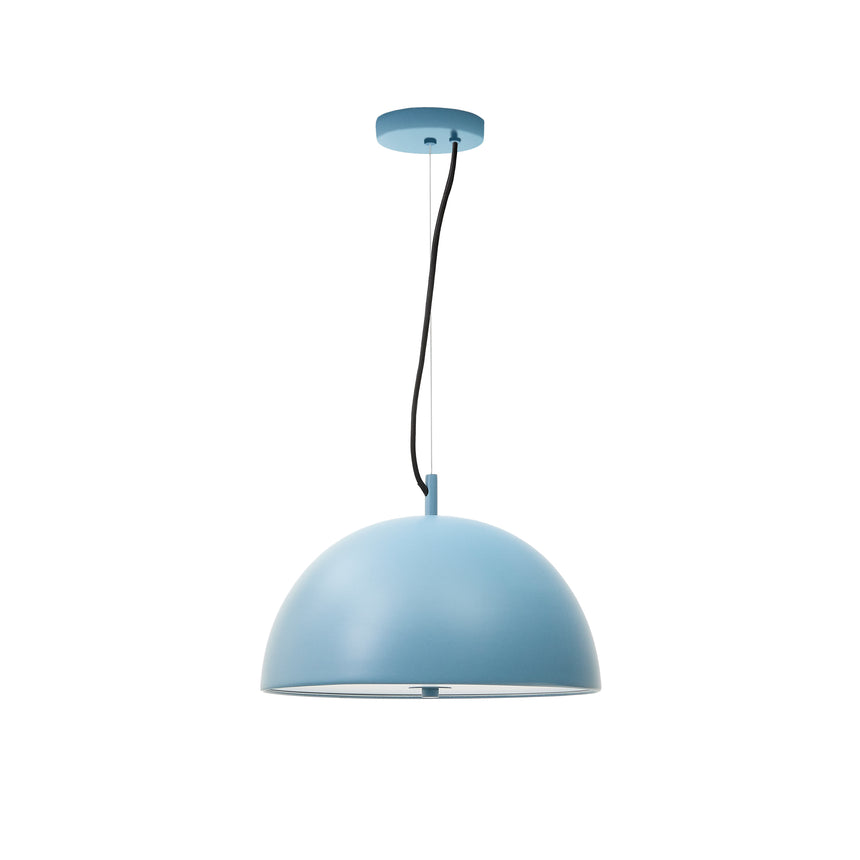 Catlar Deckenleuchte aus Metall mit blauem Lackfinish Ø 40 cm - ZEN ZONE Furniture