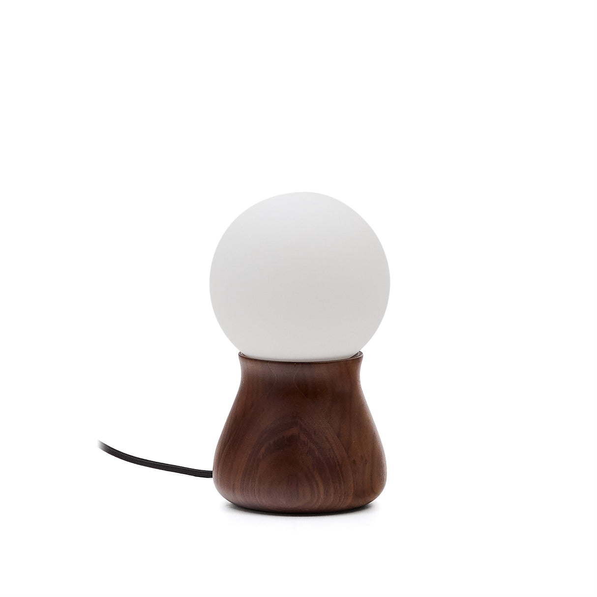 Tischleuchte Okeni aus Walnussholz und Glas. - ZEN ZONE Furniture