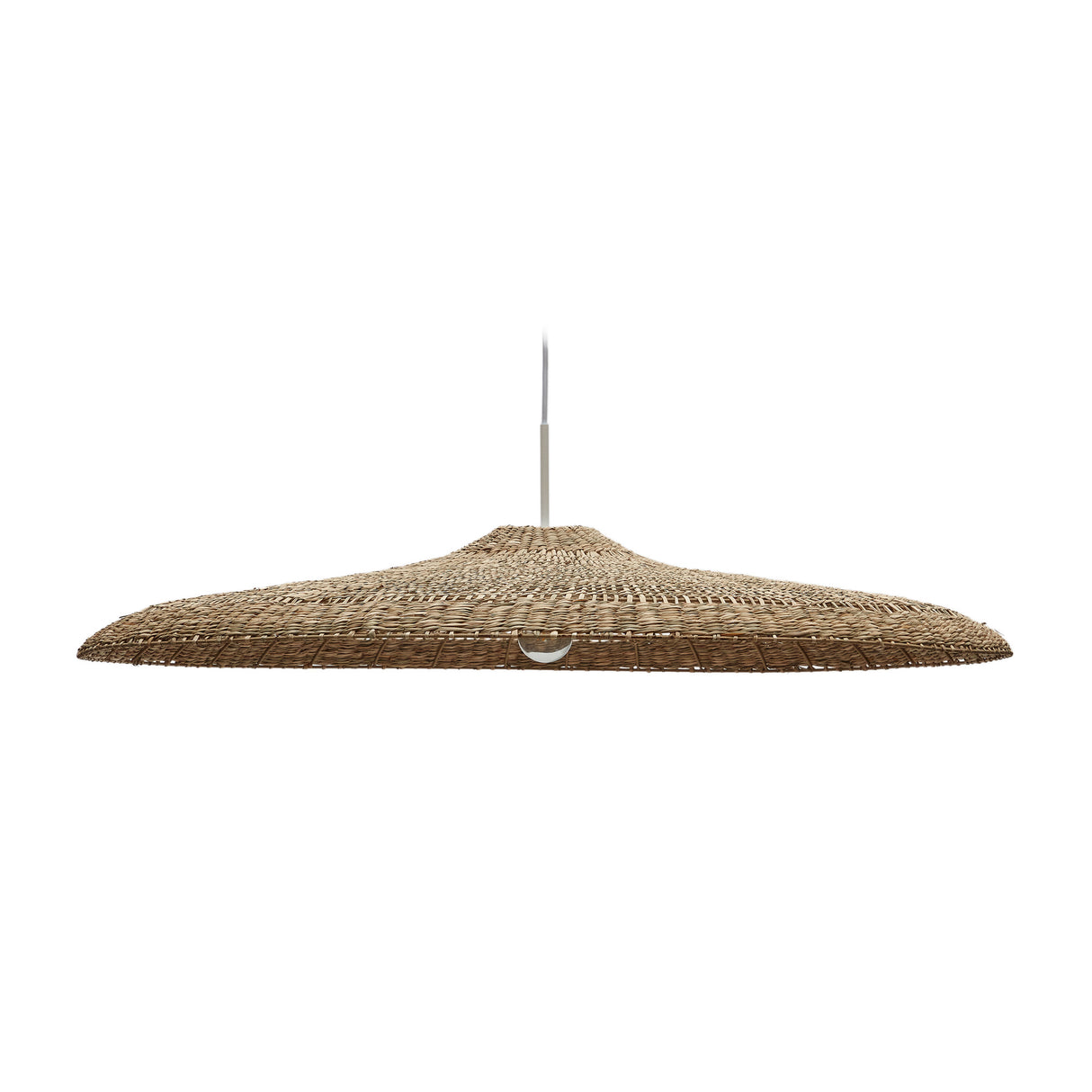 Cruilles Lampenschirm für Pendelleuchte aus Naturfasern mit natürlchem Finish Ø 100 cm - ZEN ZONE Furniture