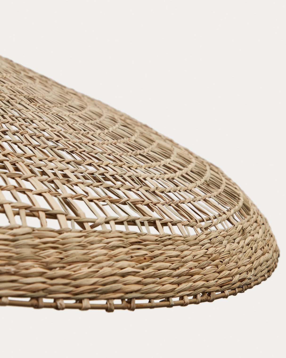 Cruilles Lampenschirm für Pendelleuchte aus Naturfasern mit natürlchem Finish Ø 100 cm - ZEN ZONE Furniture