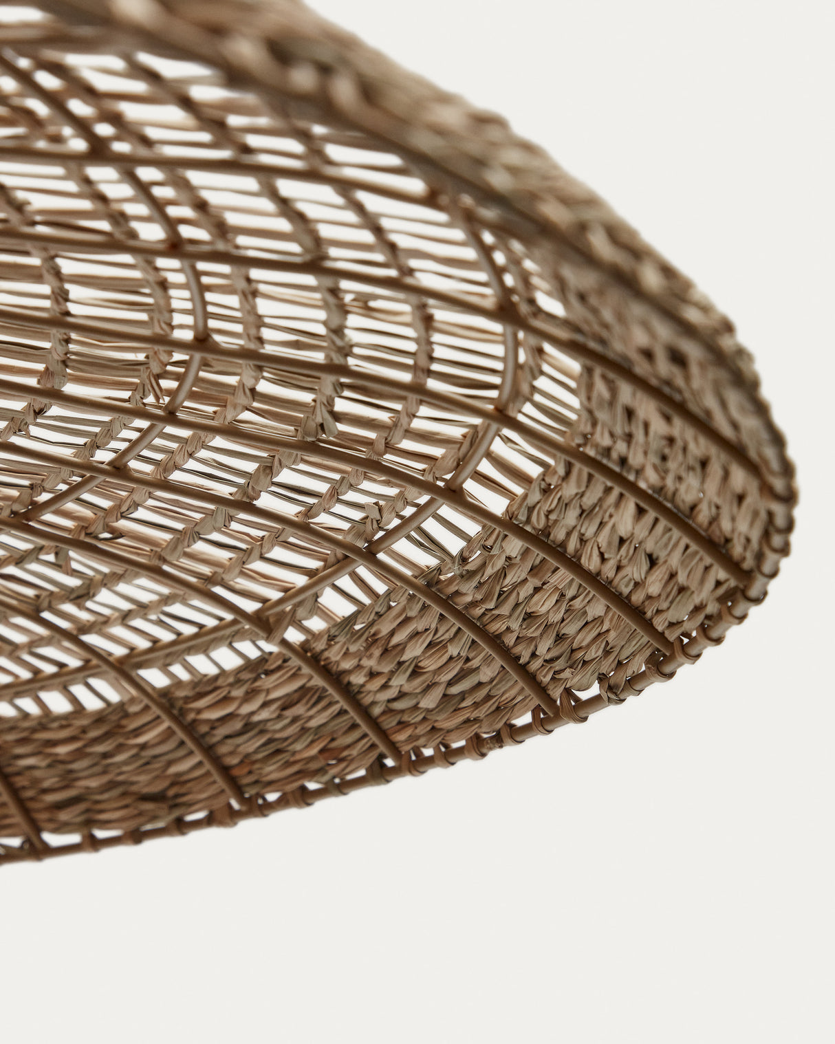 Cruilles Lampenschirm für Pendelleuchte aus Naturfasern mit natürlchem Finish Ø 100 cm - ZEN ZONE Furniture