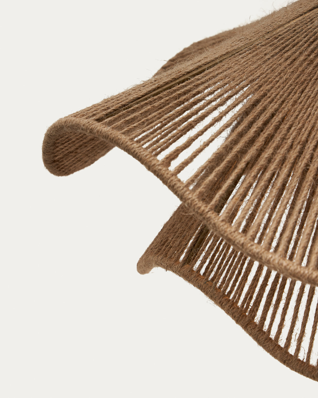 Pontos Lampenschirm für Pendelleuchte aus Jute mit natürlichem Finish Ø 50 cm - ZEN ZONE Furniture