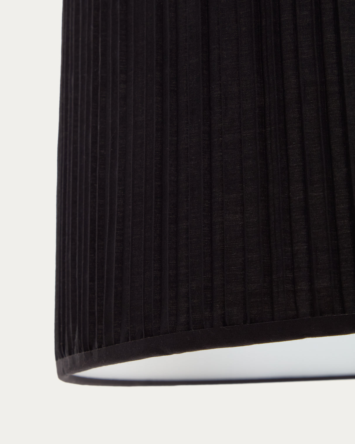 Lampenschirm für Deckenleuchte Guash in Schwarz Ø 40 cm - ZEN ZONE Furniture