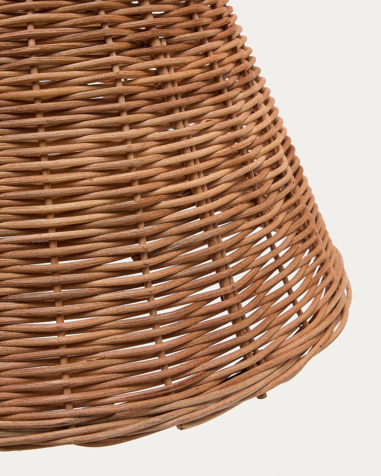 Calvia Schirm für Deckenlampe aus Rattan mit naturfarbenem Finish Ø 60 cm - ZEN ZONE Furniture