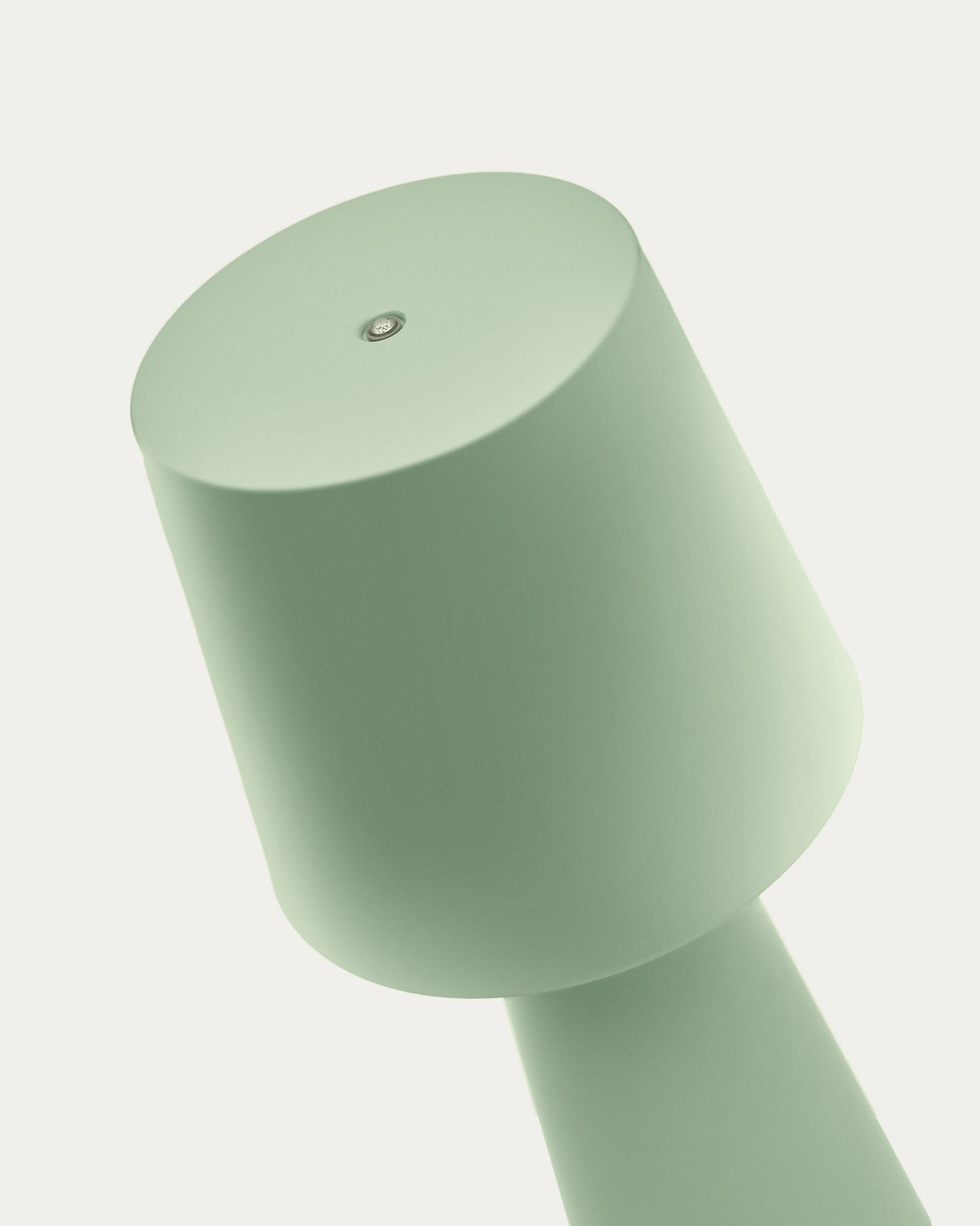 Arenys Outdoor Tischlampe groß aus Metall mit türkisfarbenem Lackfinish - ZEN ZONE Furniture