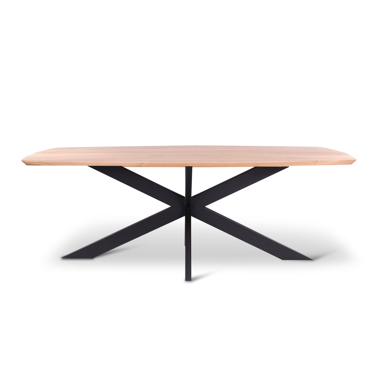 LAOS Tisch mit schwarzen Metallbeinen - ZEN ZONE