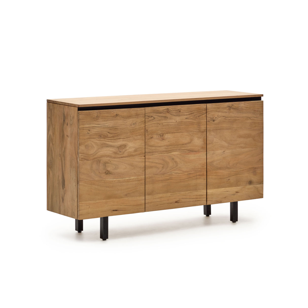 Uxue Sideboard aus massivem Akazienholz mit natürlichem Finish 150 x 88 cm - ZEN ZONE Furniture