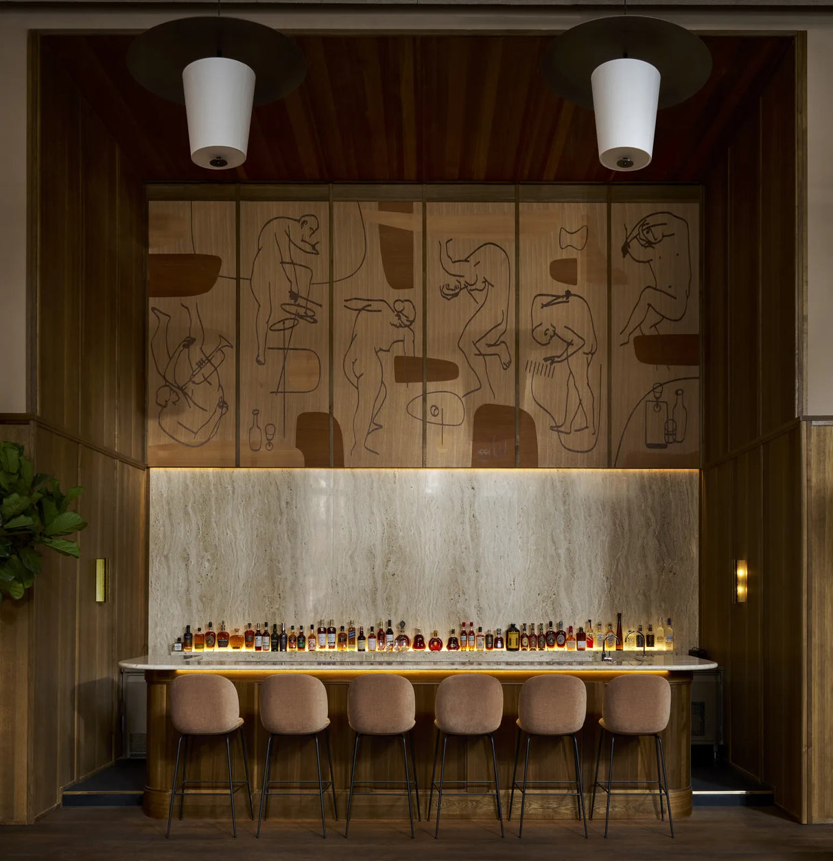 TOTON PENDANT 1000 Bronze - ZEN ZONE Furniture