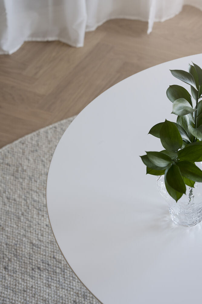 LOTTA Esstisch Weiß 106x106x75cm - ZEN ZONE