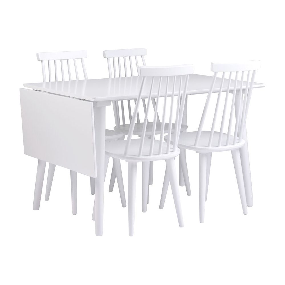 LOTTA Esszimmerstuhl Weiß 44x49x93cm - ZEN ZONE