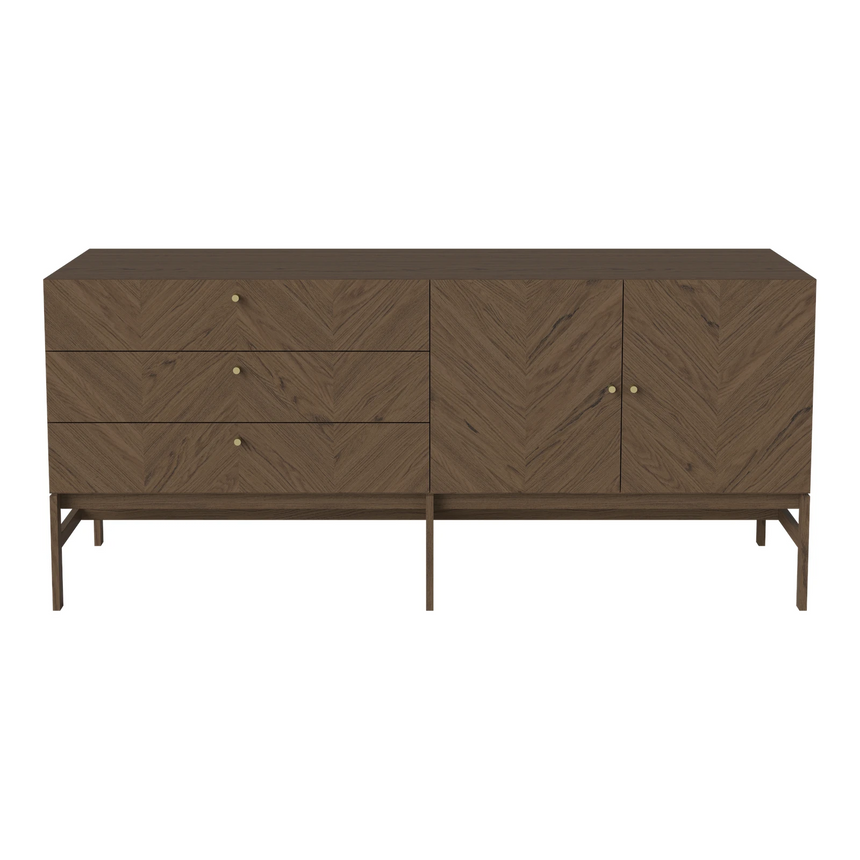 Luxe Sideboard, oak, oiled, 150x45 cm