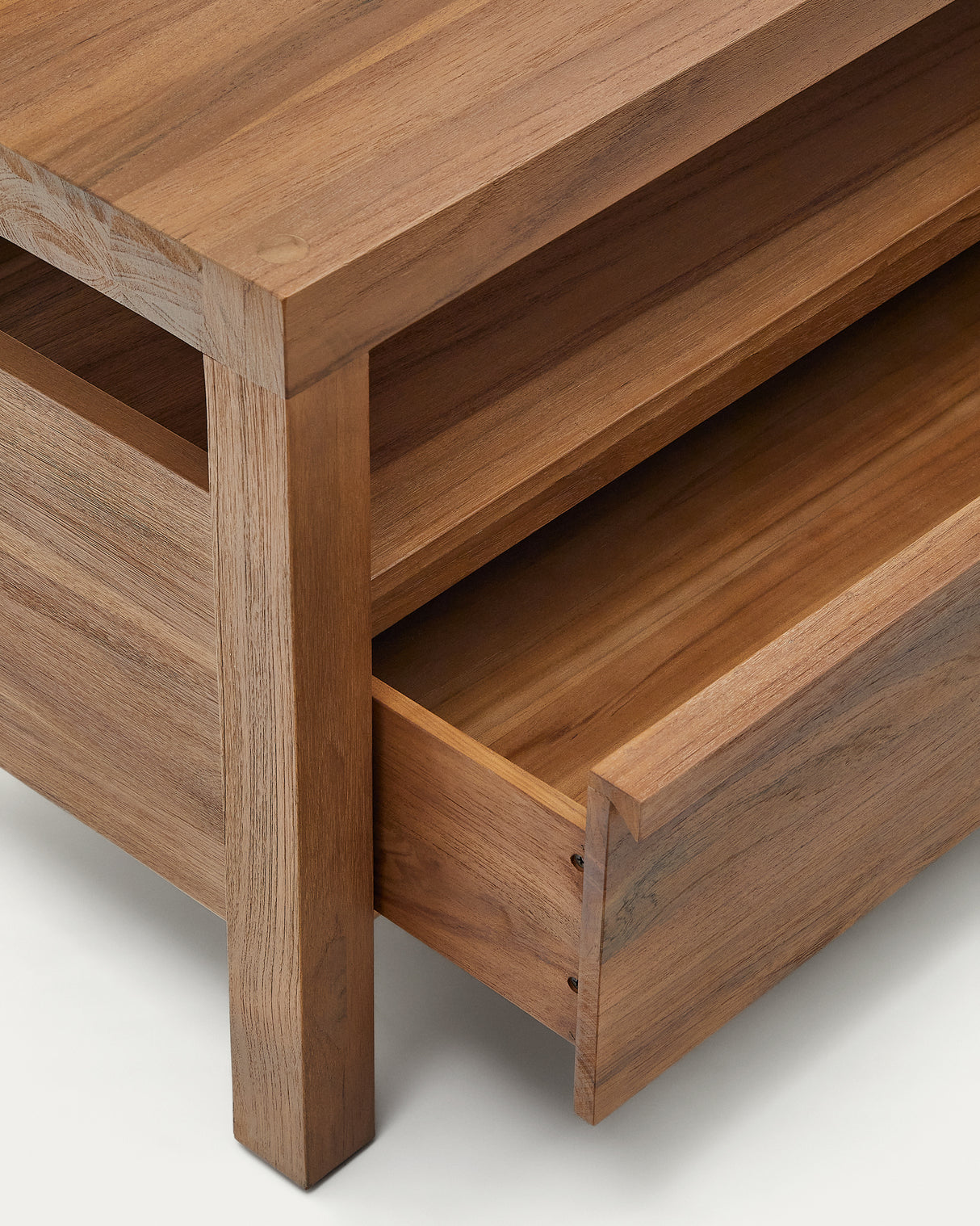 Sashi TV-Möbel aus massivem Teakholz 200 x 40 cm - ZEN ZONE Furniture