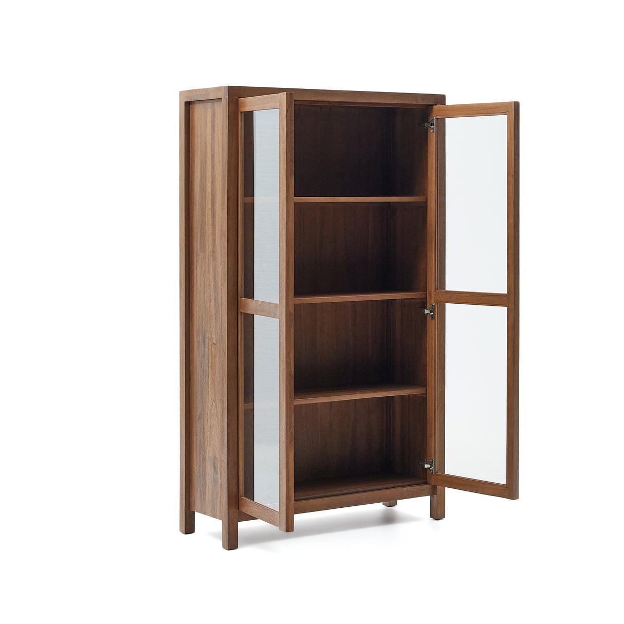 Sashi Vitrine aus massivem Teakholz 110 x 185 cm - ZEN ZONE Furniture