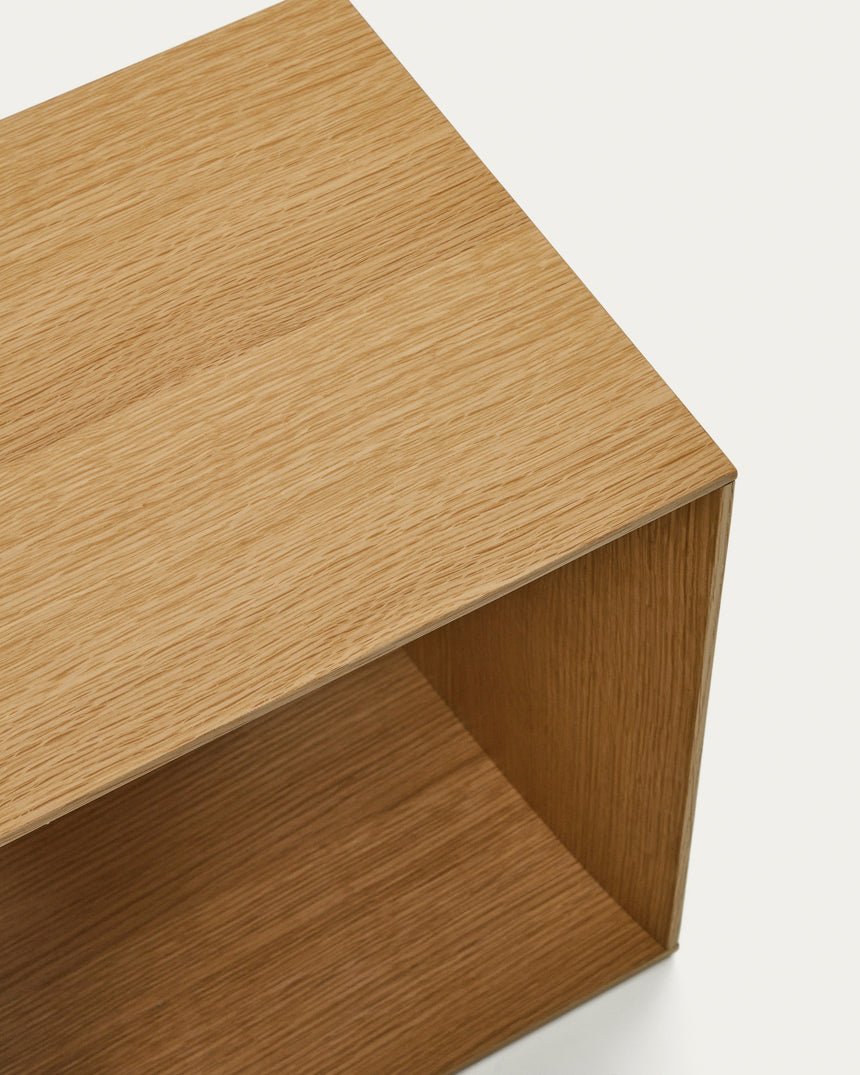 Litto mittelgroßes Regalmodul aus Eichenfurnier 67 x 38 cm - ZEN ZONE Furniture