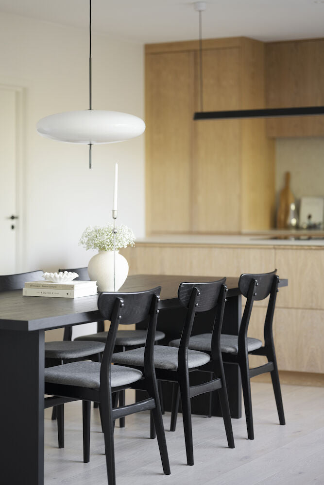 EMMETT Esstisch Schwarz 240x95x75cm - ZEN ZONE