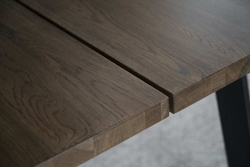 MELVILLE Esstisch Braun/Schwarz 210x95x75cm - ZEN ZONE