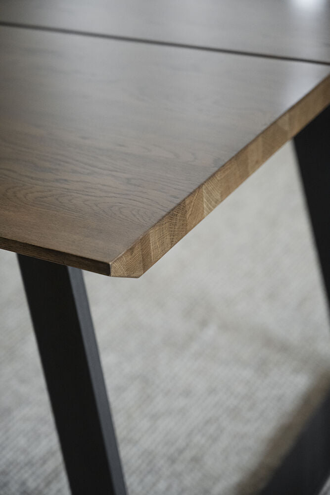 MELVILLE Esstisch Braun/Schwarz 210x95x75cm - ZEN ZONE