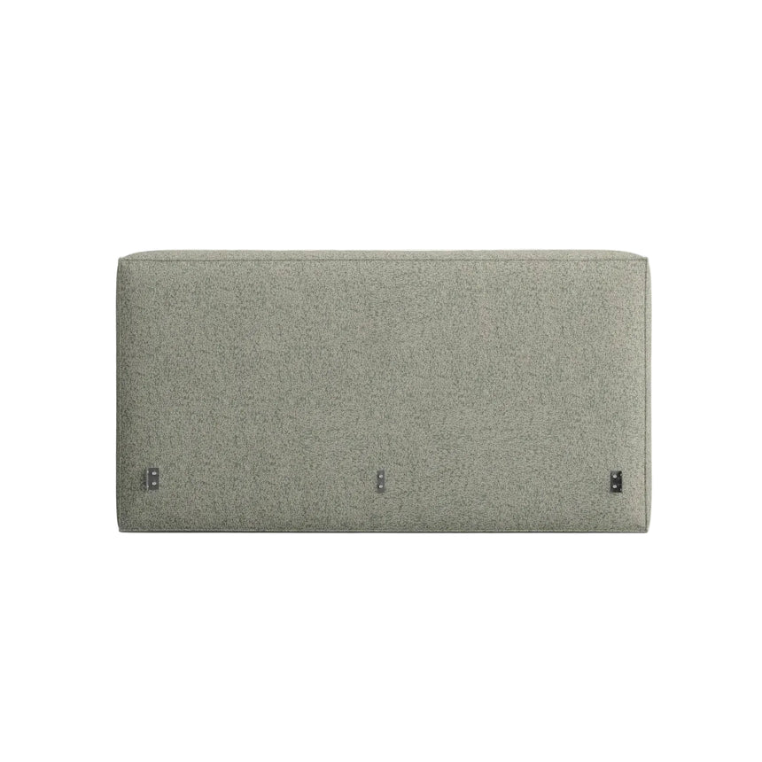 Olivia Kopfteil - passend zum Bett Simon - in Boucle oder Strukturstoff, für 200x200 cm - ZEN ZONE Furniture