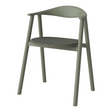 Swing Esstischstuhl aus Eiche – Farben Edition, dunkelgrün lackiert - ZEN ZONE Furniture