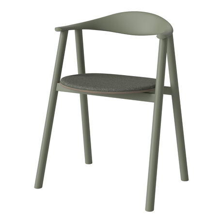 Swing Esstischstuhl aus Eiche – Farben Edition, dunkelgrün lackiert - ZEN ZONE Furniture