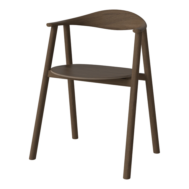 Swing Esstischstuhl Dunkel geölte Eiche - ZEN ZONE Furniture