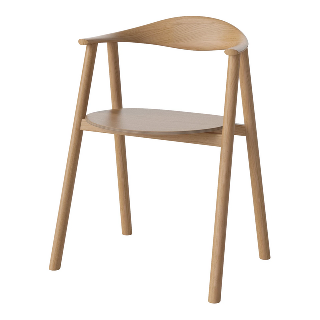Swing Esstischstuhl aus Eiche, geölt - ZEN ZONE Furniture