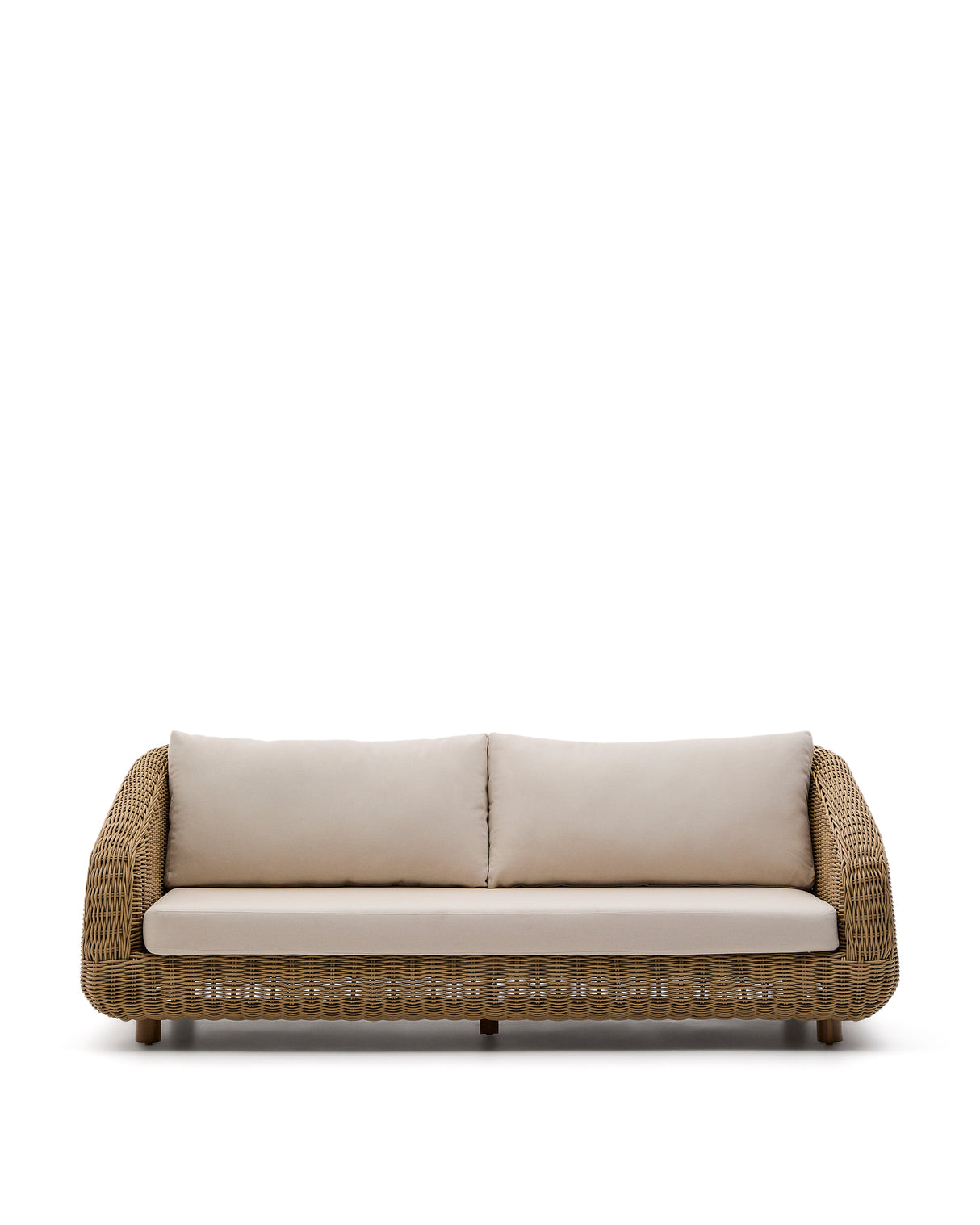 3-Sitzer-Sofa Meria aus synthetischem Rattan 208 cm - ZEN ZONE Furniture