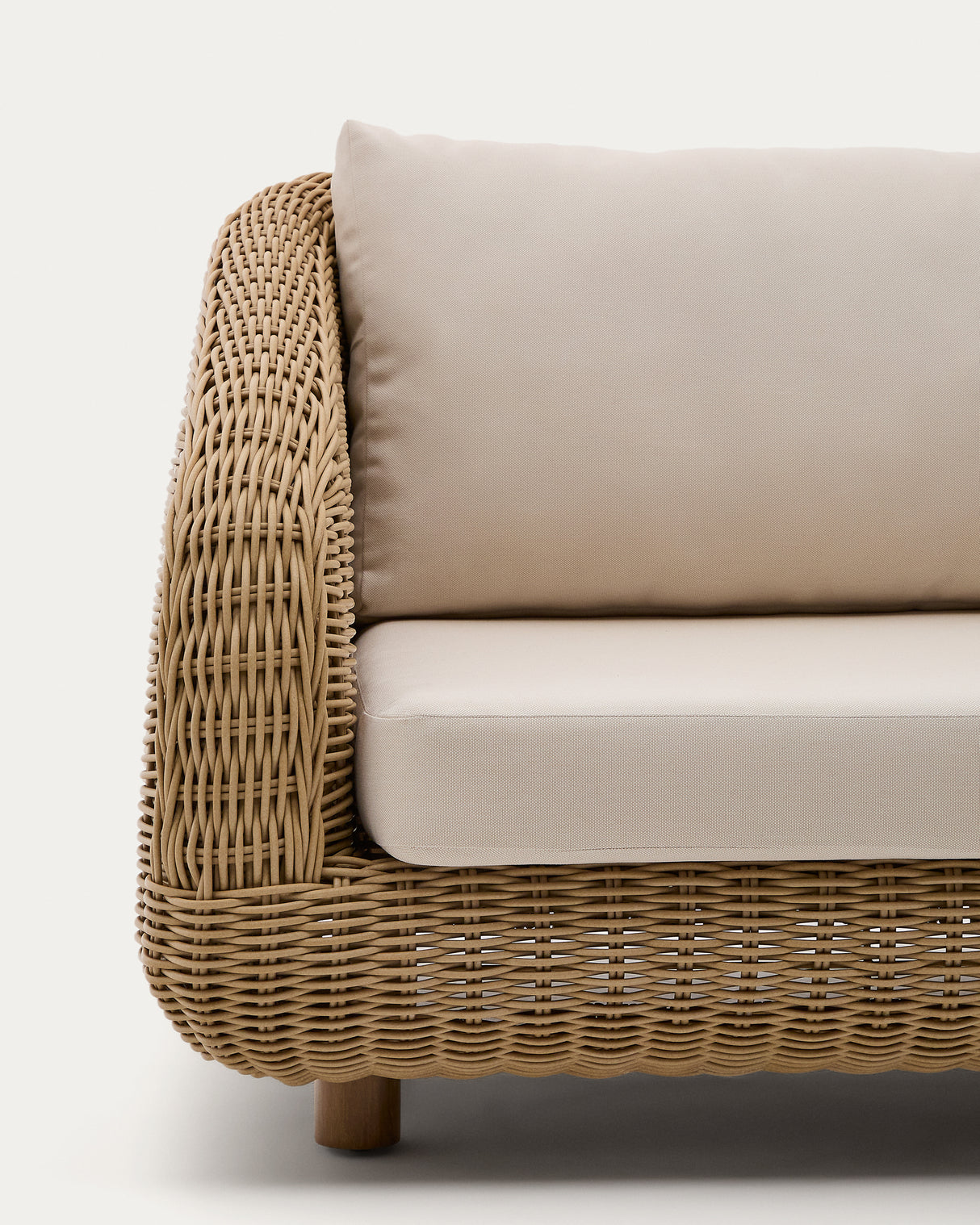 3-Sitzer-Sofa Meria aus synthetischem Rattan 208 cm - ZEN ZONE Furniture