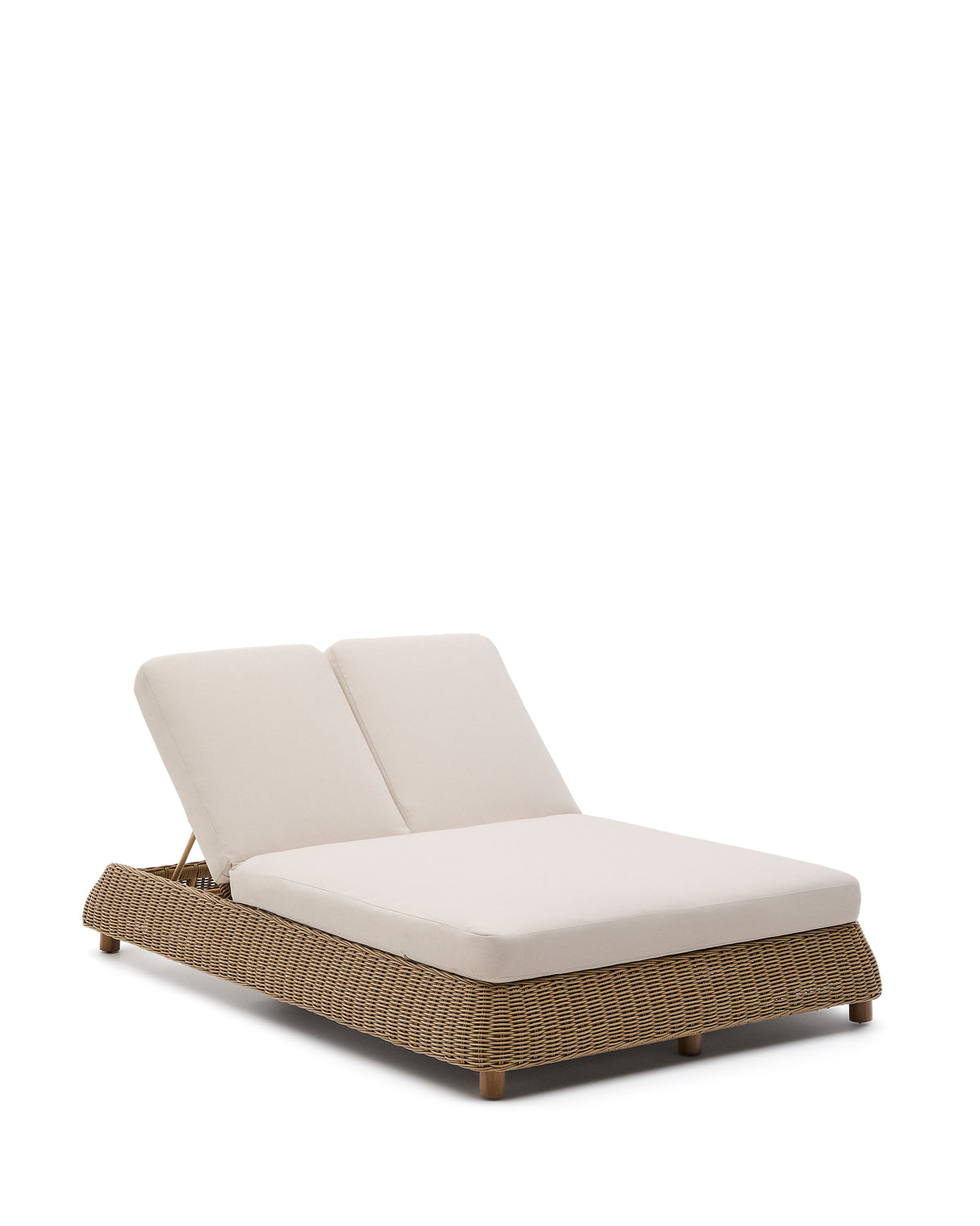2er-Sonnenliege Meria aus synthetischem Rattan - ZEN ZONE Furniture