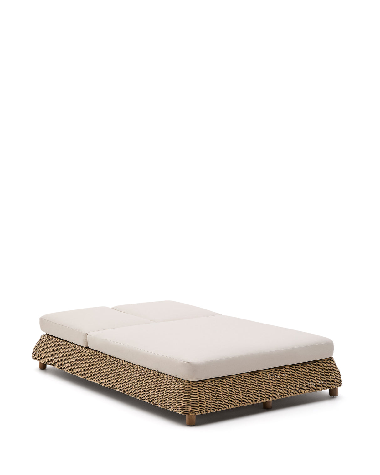 2er-Sonnenliege Meria aus synthetischem Rattan - ZEN ZONE Furniture