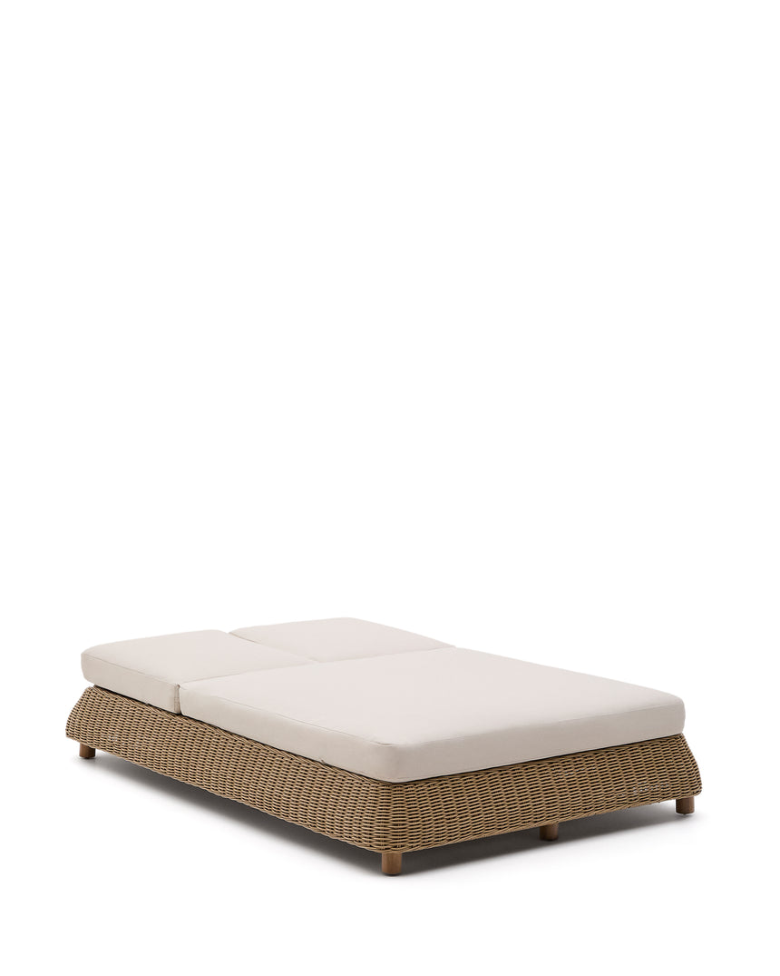 2er-Sonnenliege Meria aus synthetischem Rattan - ZEN ZONE Furniture