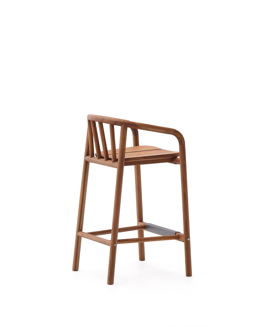 Outdoor-Hocker Turqueta aus massivem Teakholz FSC 100%, Höhe 65 cm - ZEN ZONE Furniture
