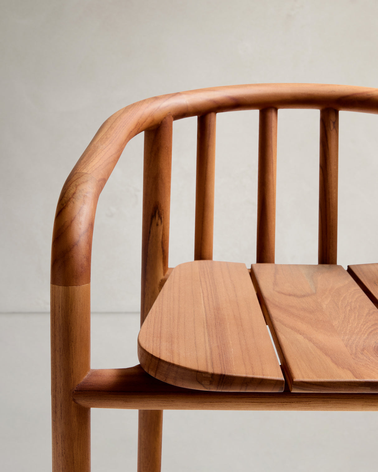 Outdoor-Hocker Turqueta aus massivem Teakholz FSC 100%, Höhe 65 cm - ZEN ZONE Furniture