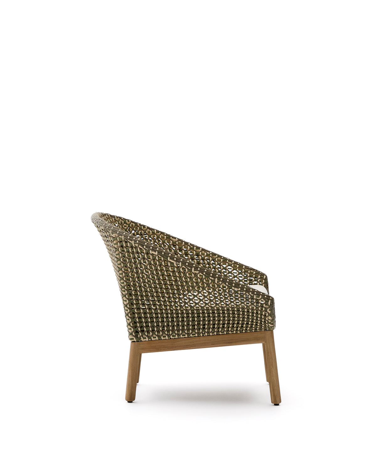 Sessel Olbia aus synthetischem Rattan und massivem Teakholz FSC 100 % - ZEN ZONE Furniture