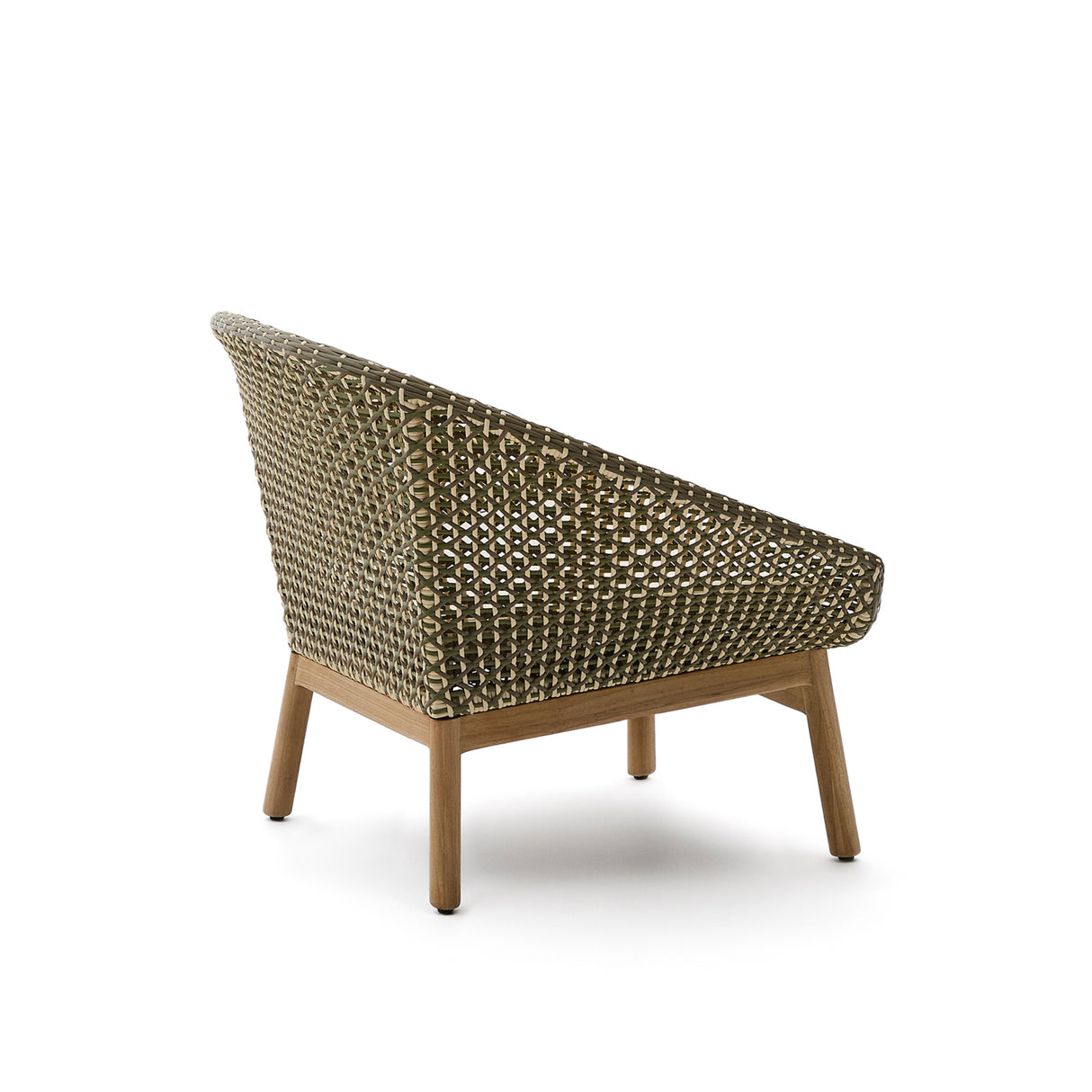 Sessel Olbia aus synthetischem Rattan und massivem Teakholz FSC 100 % - ZEN ZONE Furniture