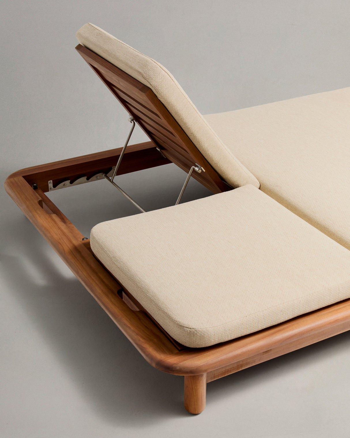 2er-Sonnenliege Turqueta aus massivem Teakholz FSC 100% - ZEN ZONE Furniture