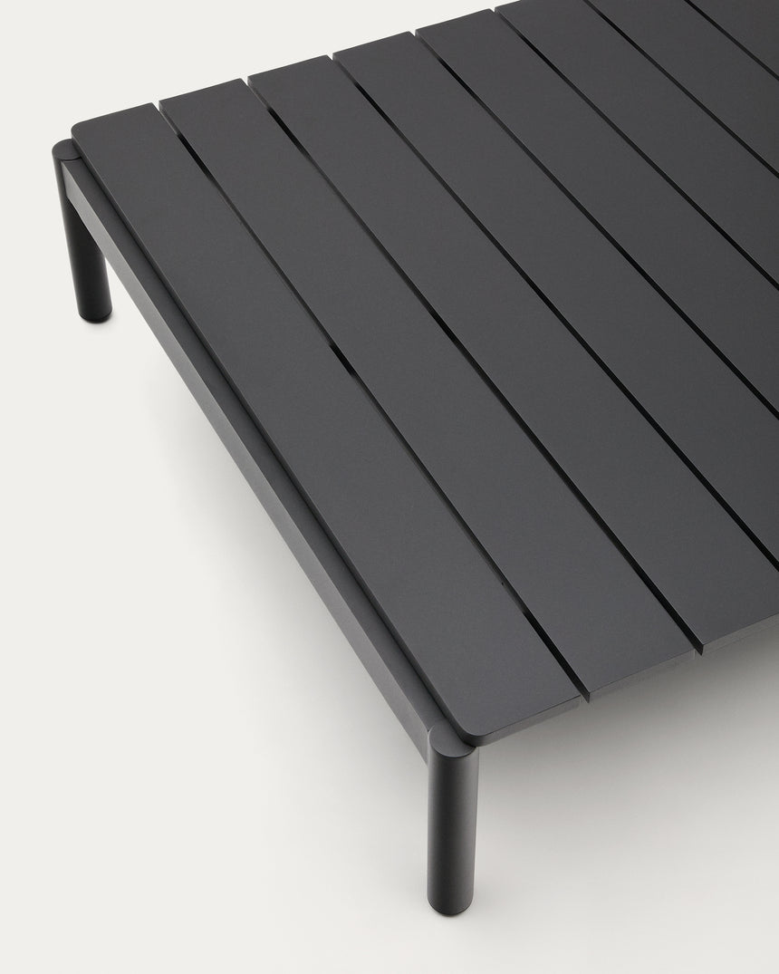 Couchtisch Sorells aus grauem Aluminium 89 x 91 cm - ZEN ZONE Furniture