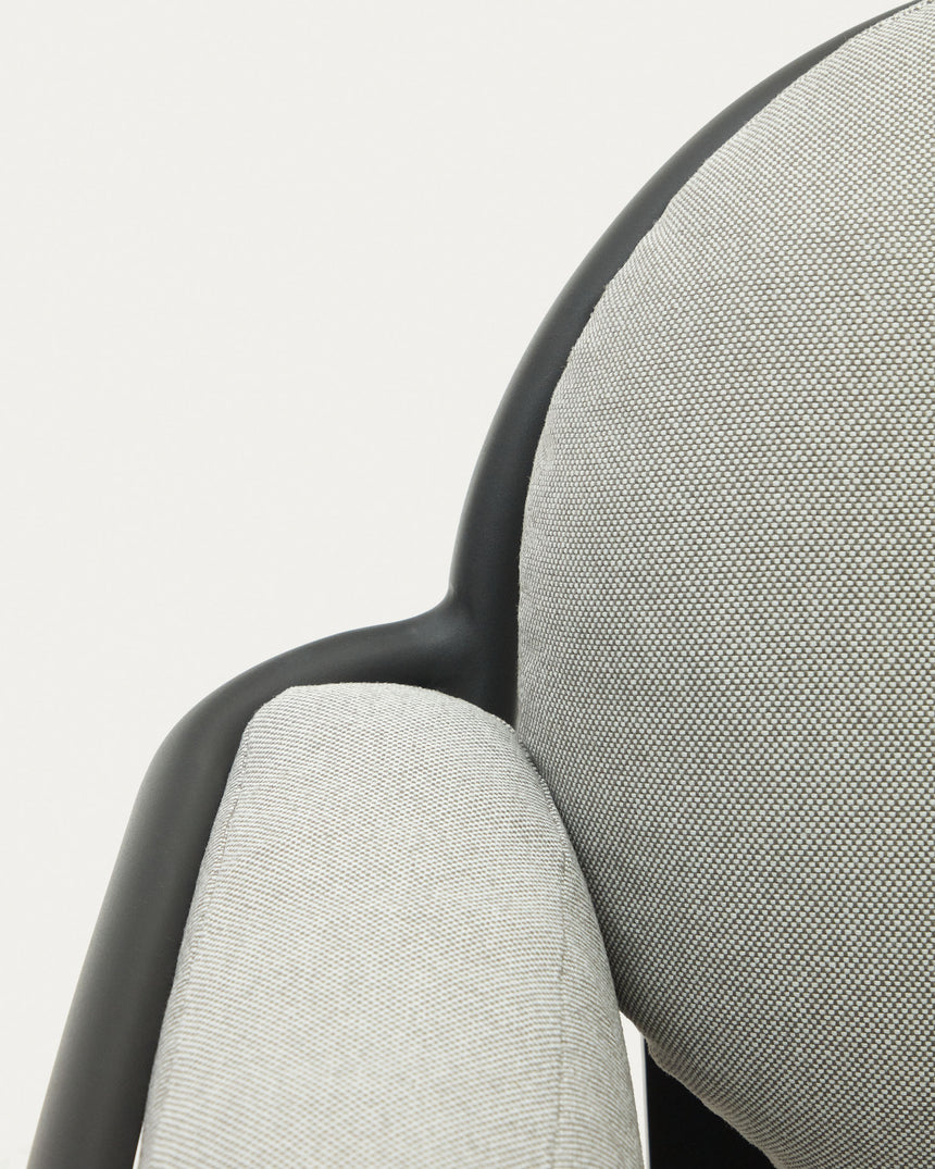 Joncols Gartensessel aus Aluminium mit Finish in Grau - ZEN ZONE Furniture