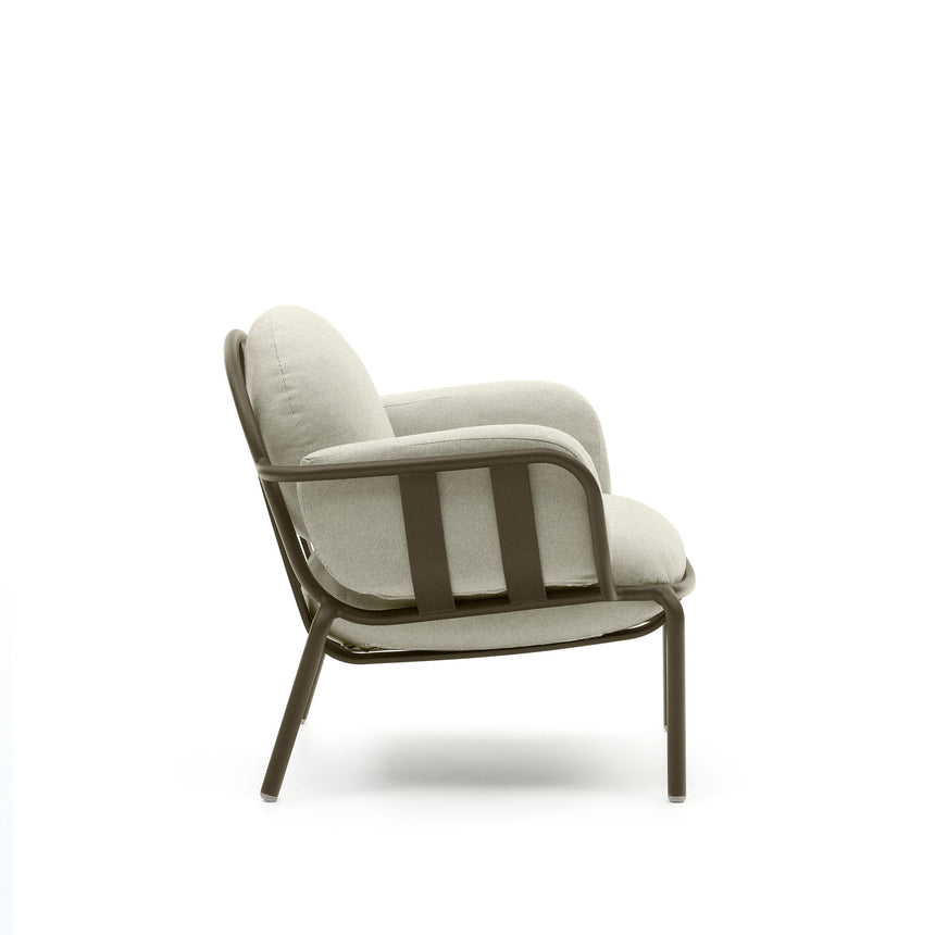 Joncols Gartensessel aus Aluminium mit Finish in Grün - ZEN ZONE Furniture