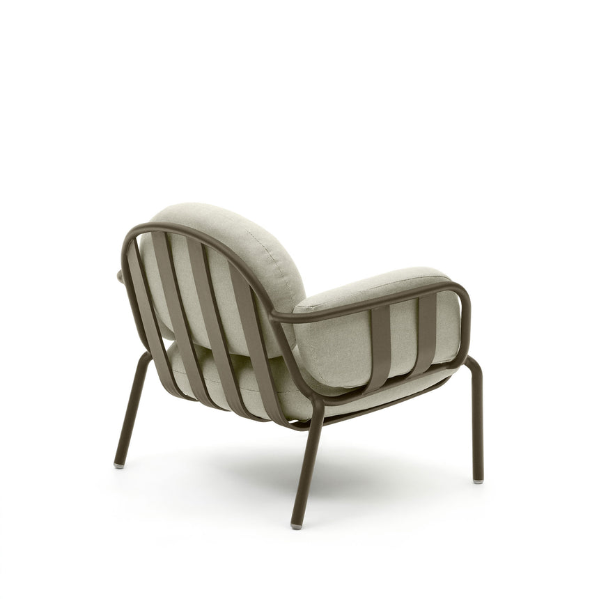 Joncols Gartensessel aus Aluminium mit Finish in Grün - ZEN ZONE Furniture