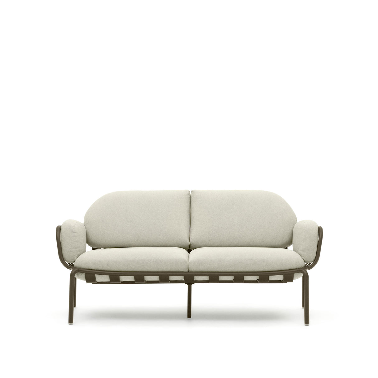 Joncols 2-Sitzer-Gartensofa aus Aluminium mit Finish in Grün 165 cm - ZEN ZONE Furniture