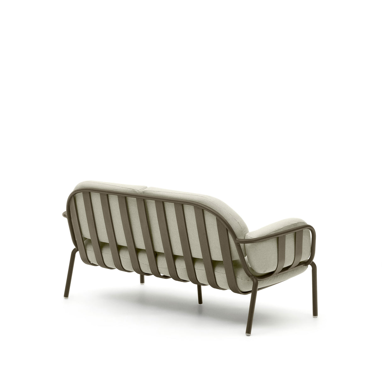 Joncols 2-Sitzer-Gartensofa aus Aluminium mit Finish in Grün 165 cm - ZEN ZONE Furniture