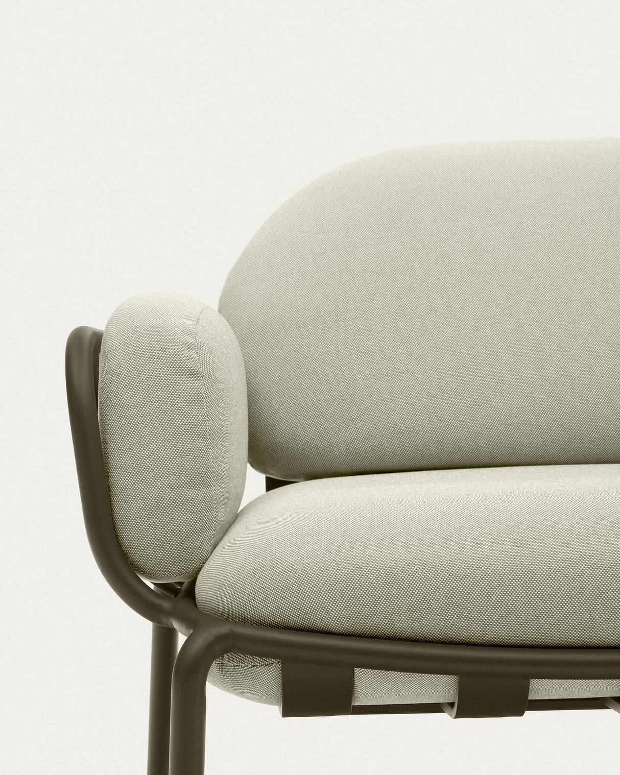 Joncols 2-Sitzer-Gartensofa aus Aluminium mit Finish in Grün 165 cm - ZEN ZONE Furniture