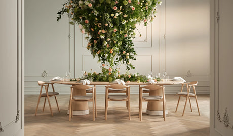 Piro Grand Esstisch aus Eiche / Furnier 305x125 cm - ZEN ZONE Furniture