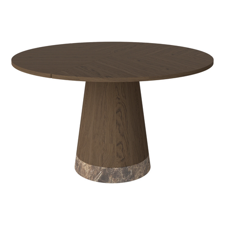 Piro Esstisch aus Eiche / Furnier geölt Ø125 cm - ZEN ZONE Furniture