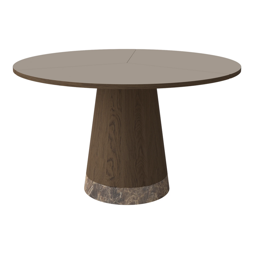 Piro Esstisch aus Eiche / Furnier geölt Ø125 cm - ZEN ZONE Furniture
