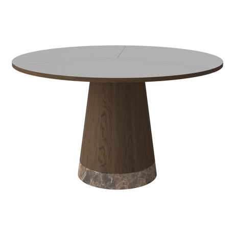 Piro Esstisch aus Eiche / Furnier geölt Ø125 cm - ZEN ZONE Furniture